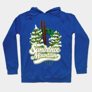 Sundance Mountain Utah Ski logo Hoodie